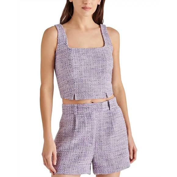 NEW STEVE MADDEN malika top in dahlia purple - Picture 1 of 4